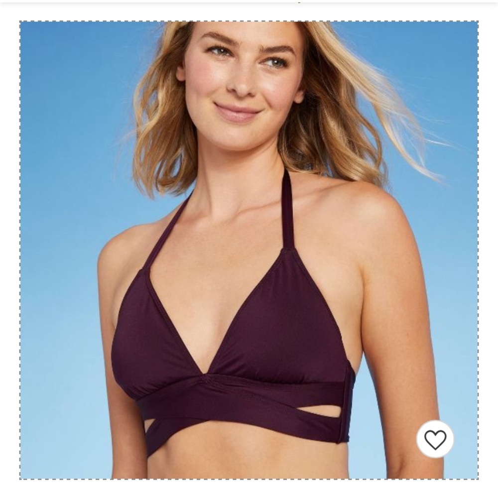Brand new!! Women's Faux Wrap Bikini Top - Kona Sol™
